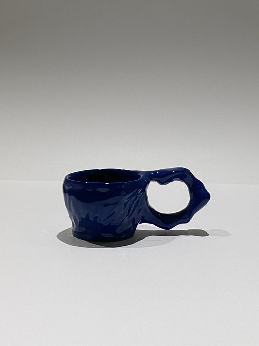 Espresso cup dark blue